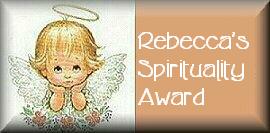 Rebecca's Spirituality Award