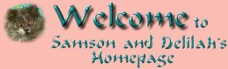 Welcome to Samson and Delilah's Homepage
